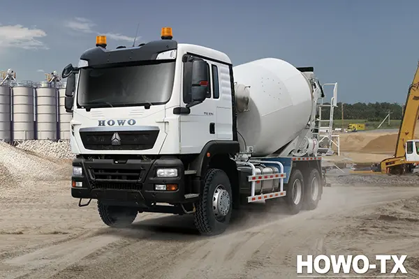 Howo TX 6×4 Concrete Mixer-shouji