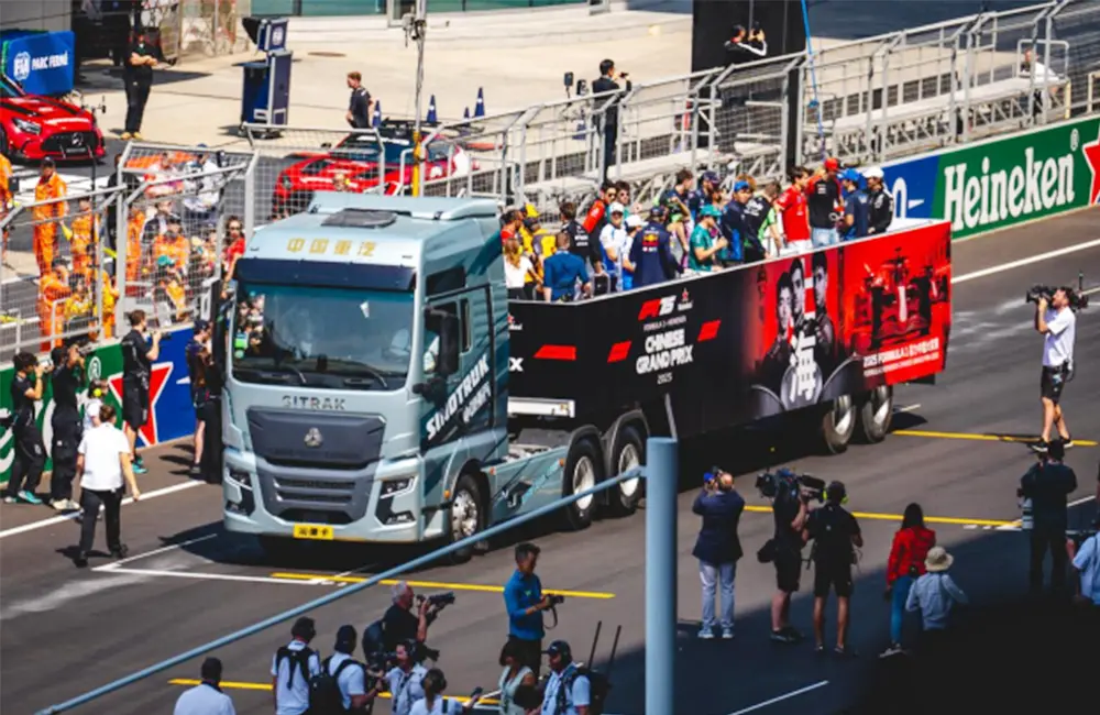 Sinotruk Makes A Dazzling Appearance At The F1 Chinese Grand Prix | A Dance Of Power And Speed