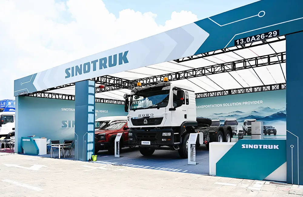 Sinotruk Shines at the 138th Canton Fair | Grand Debut