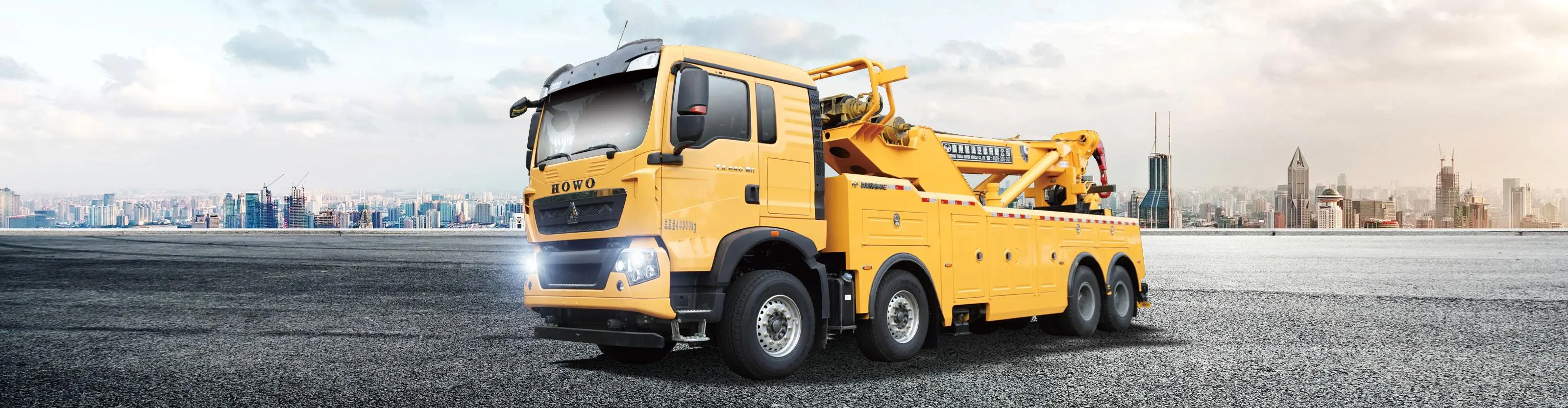 Howo 8×4 Road Clearance Truck-1