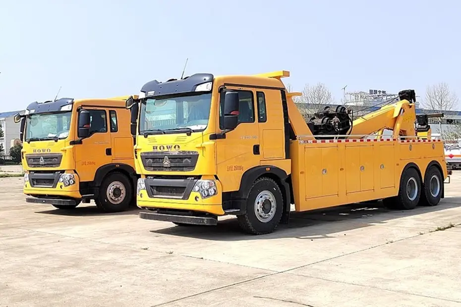 Howo 8×4 Road Clearance Truck-2