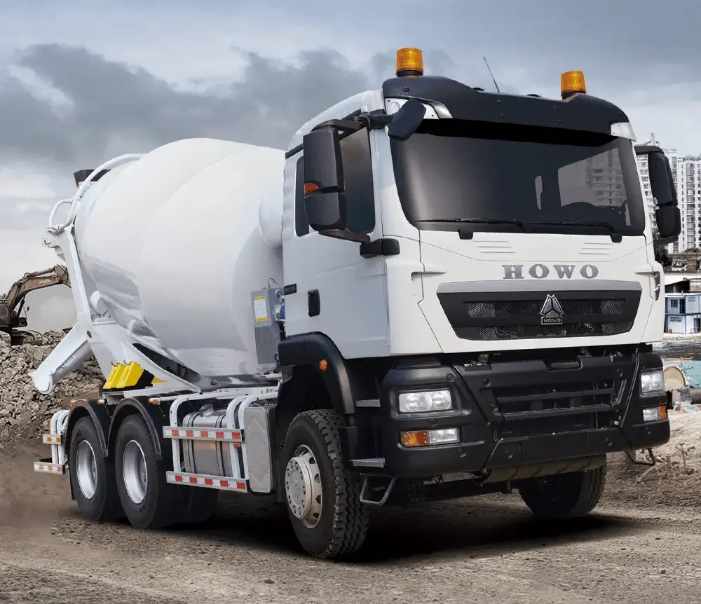 Howo TX 371 6×4 Mixer Truck-1