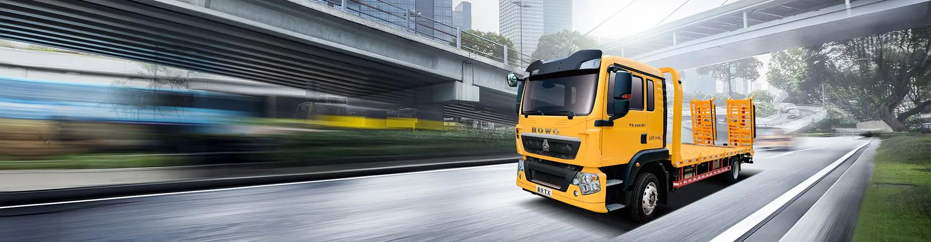 Howo TX 4×2 Flatbed Truck-1