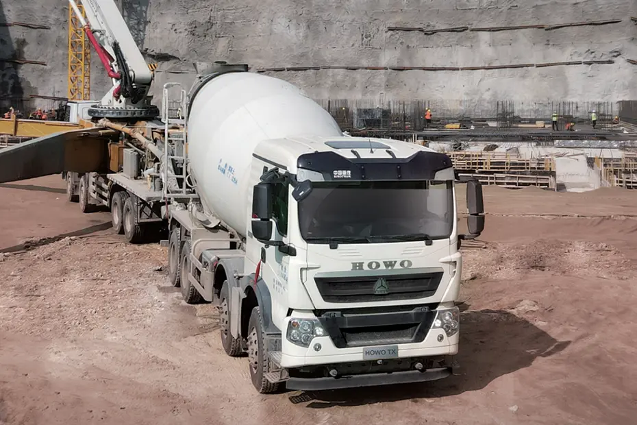 Howo TX 8×4 Mixer Truck-1