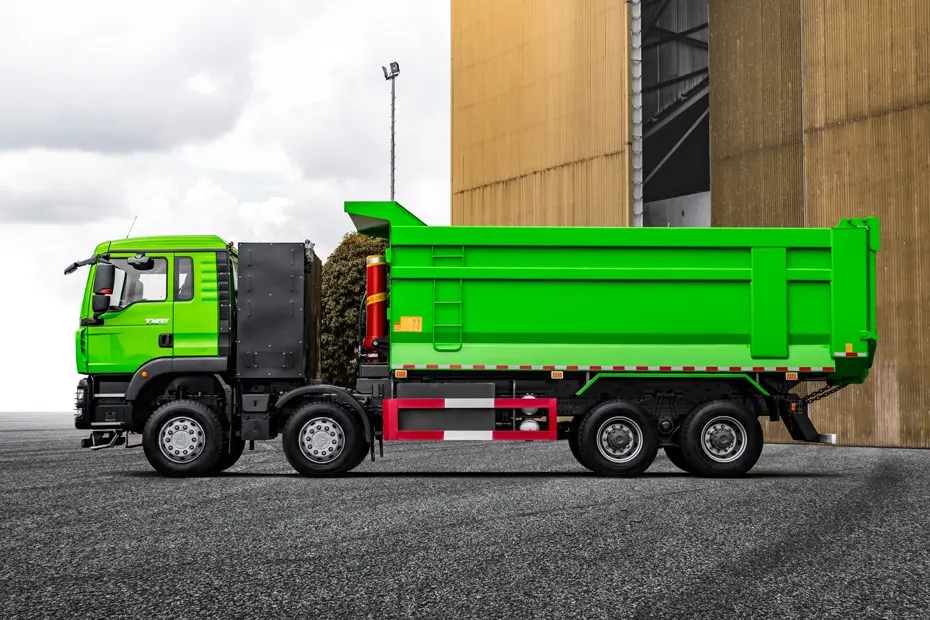 Howo TX EV 8×4 Tipper Truck-1
