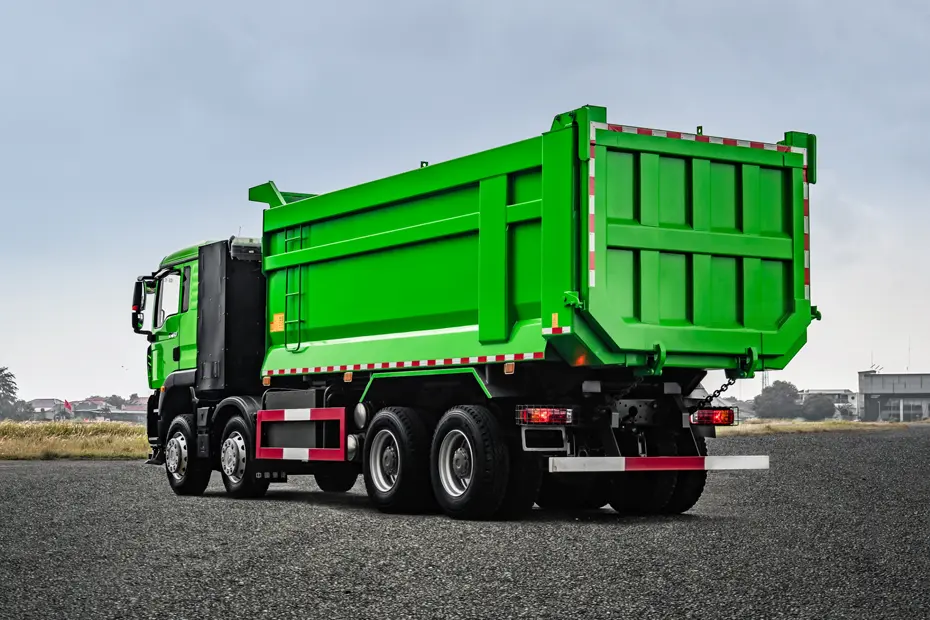 Howo TX EV 8×4 Tipper Truck-2