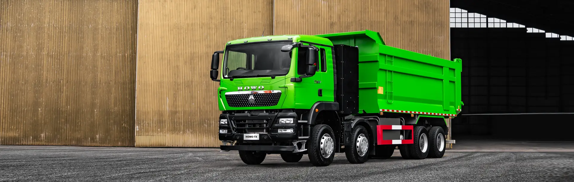 Howo TX EV 8×4 Tipper Truck-4
