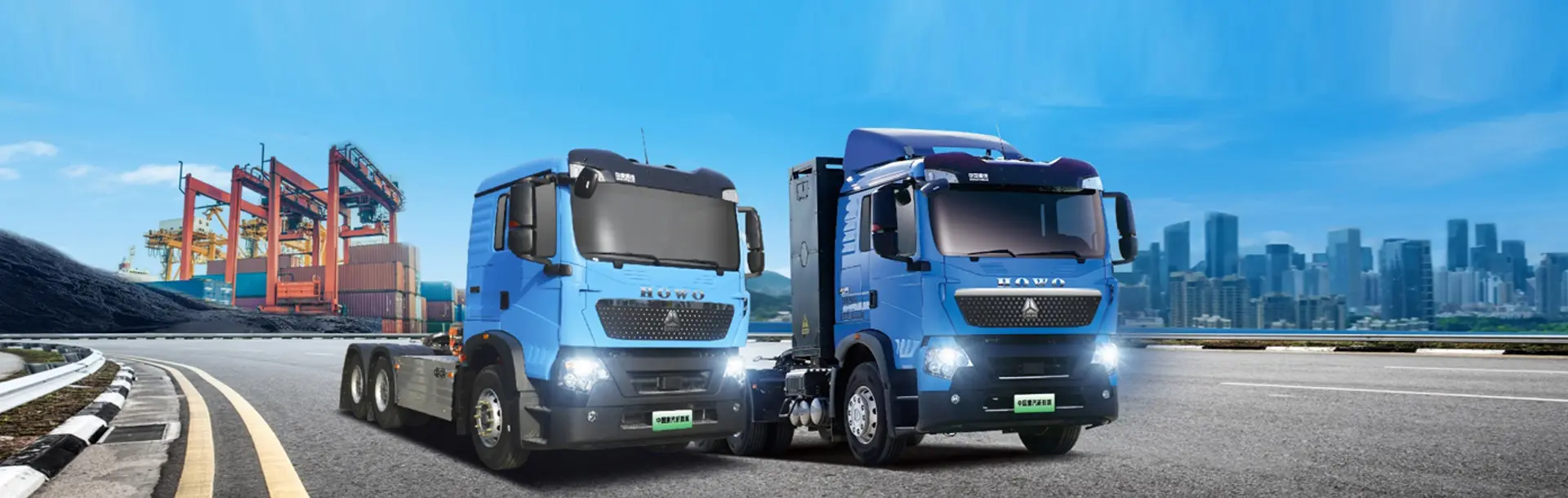 Howo TX Pure Electric 6×4 Tractor Truck -3