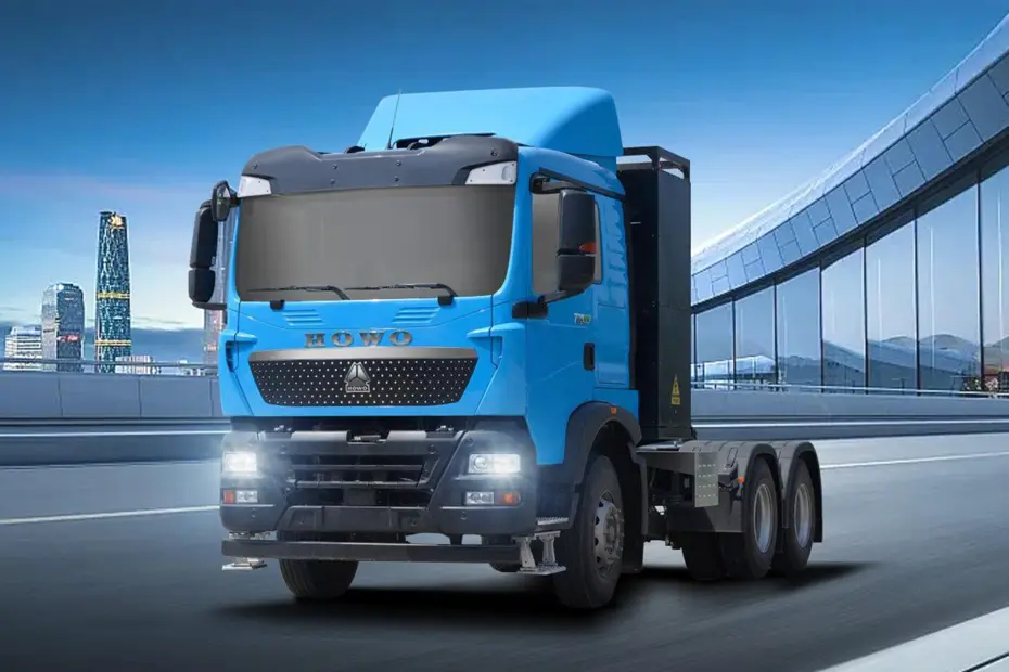 Howo TX Pure Electric 6×4 Tractor Truck