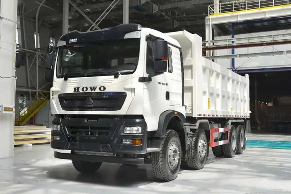 Sinotruk Howo TX 371hp 8×4 Tipper Truck-2