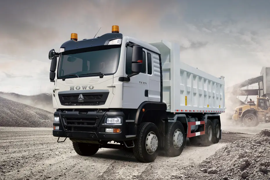 Howo TX 371hp 8×4 Tipper Truck