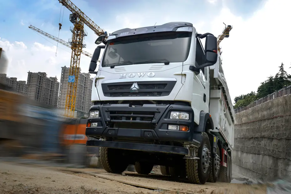 Sinotruk Howo TX 8×4 Dump Truck.-2