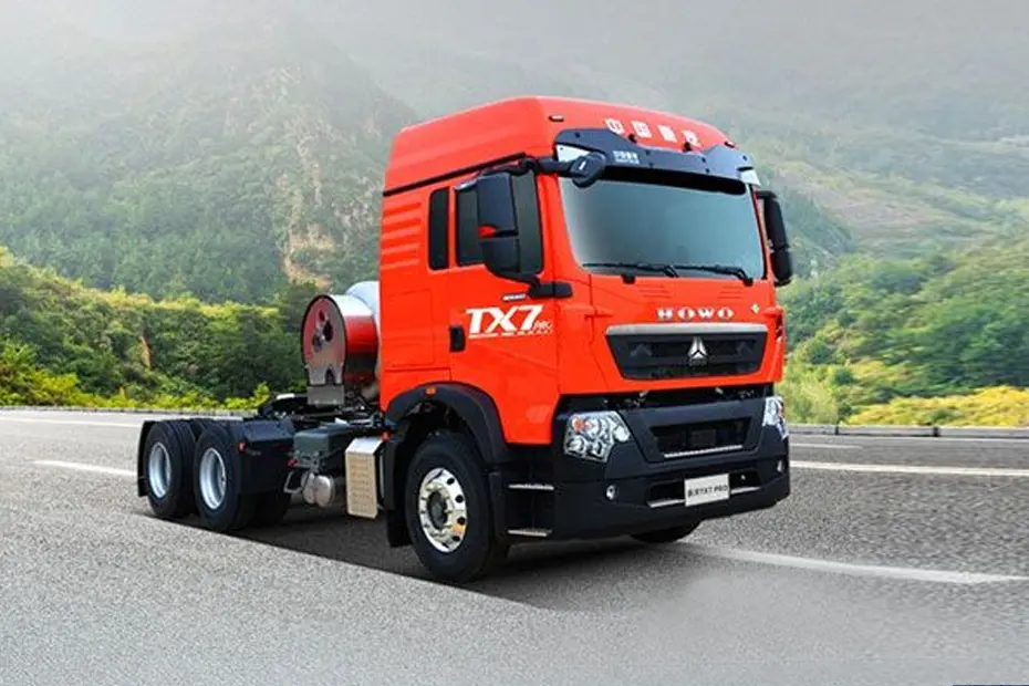 Sinotruk Howo TX7 480hp LNG 6×4 Tractor Truck-2