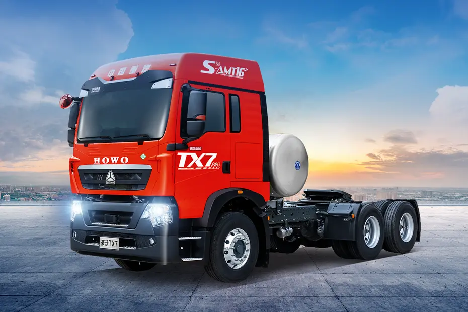 Howo TX7 480hp LNG 6×4 Tractor Truck
