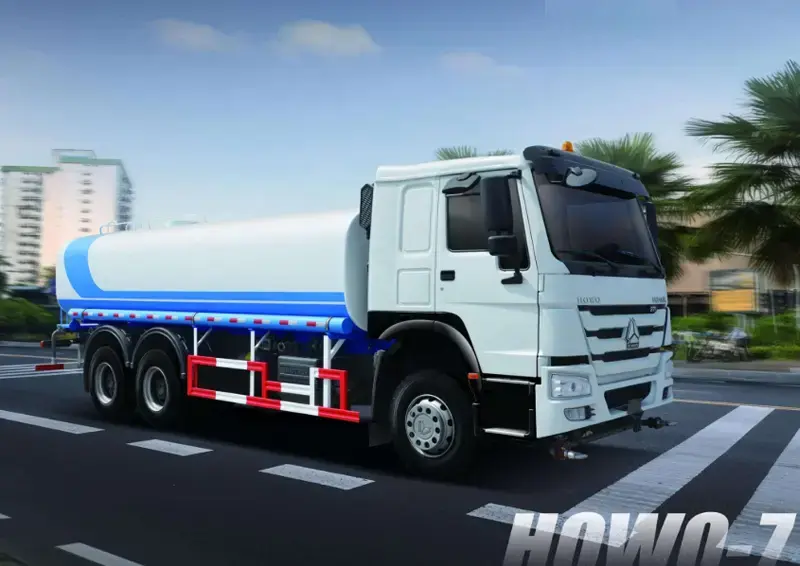howo 7 6×4 Water Truck-1