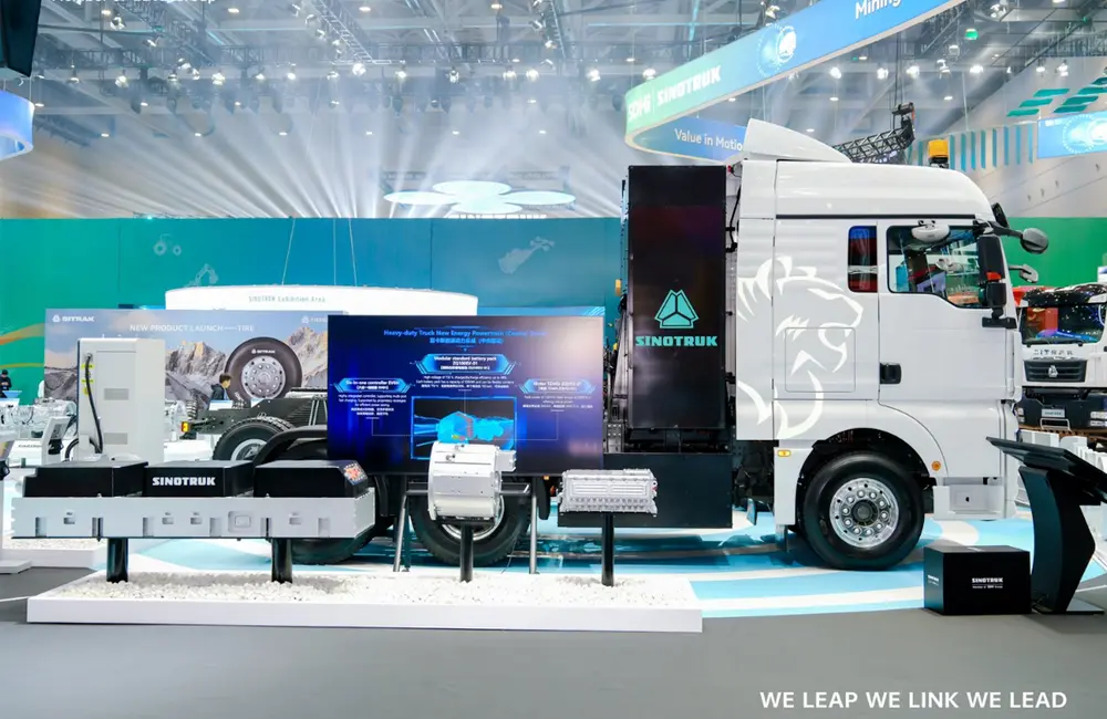 A comprehensive solution for Sinotruk Howo truck's new energy products