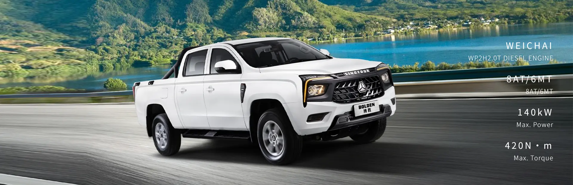 Sinotruk Pickup VX7 BANNER