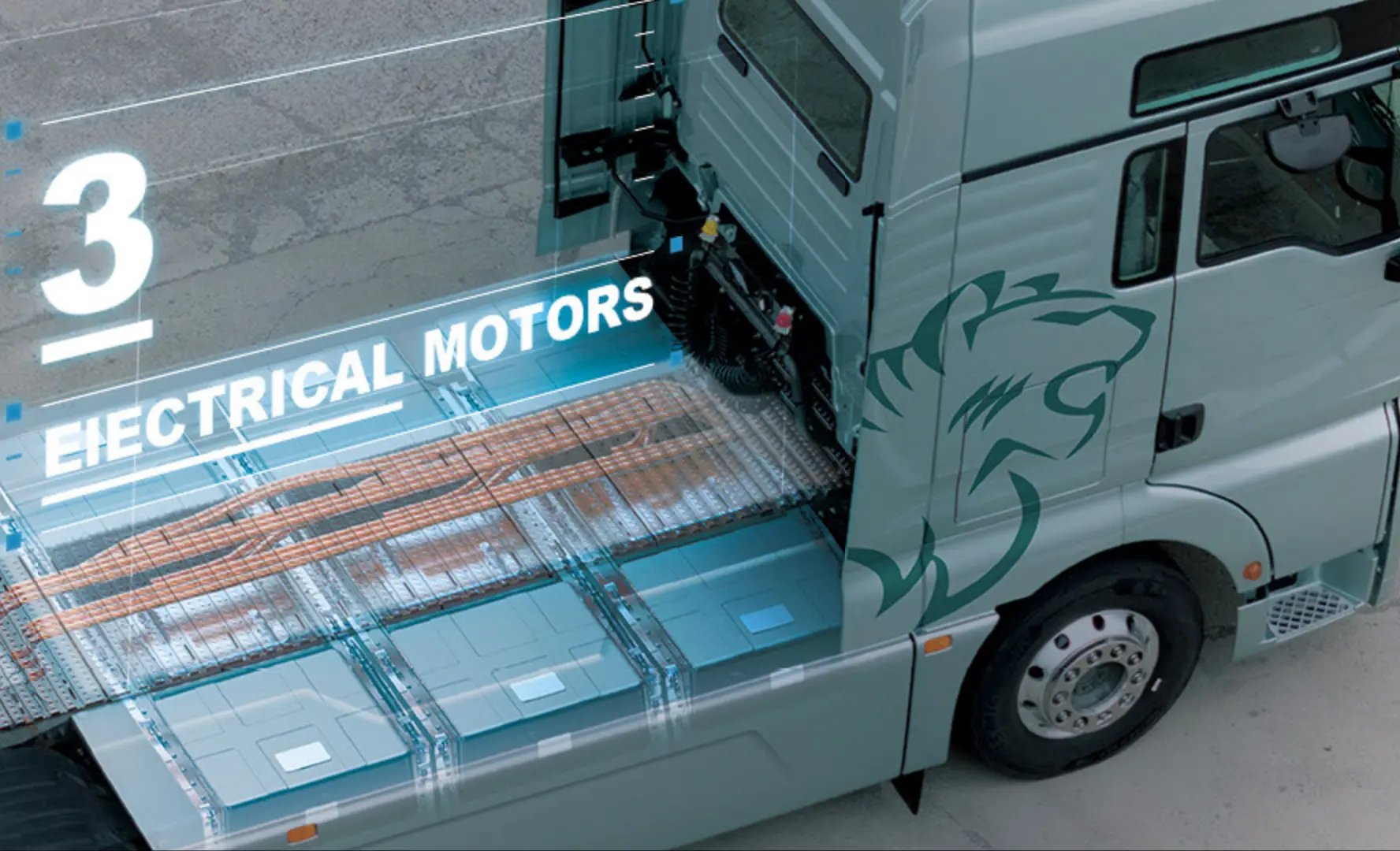 Sinotruk Sitrak C9H HD EV Tractor Truck-2