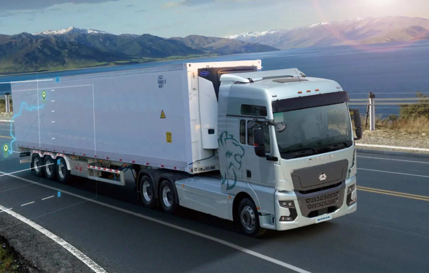 Sinotruk Sitrak C9H HD EV Tractor Truck-3