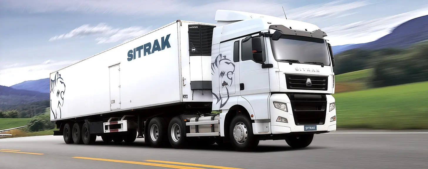 Sitrak Trucks Banner